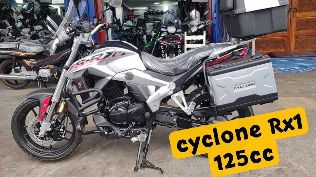 cyclone Rx1 125cc 😍🔥🔥 . مراجعة شاملة للدراجة القوية 💥🔥🔥