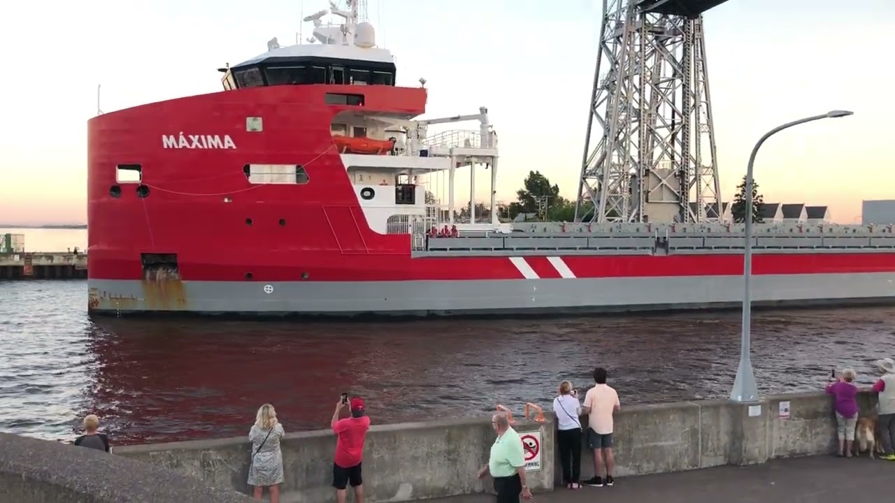 Saltie Maxima leaving overseas from Duluth