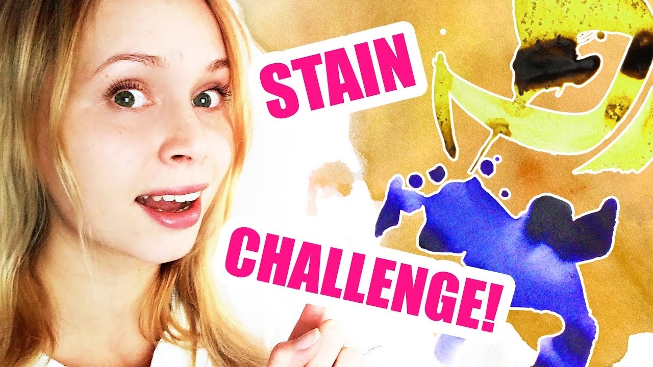 STAIN CHALLENGE! ♡ CO WIDZĘ W PLAMACH?
