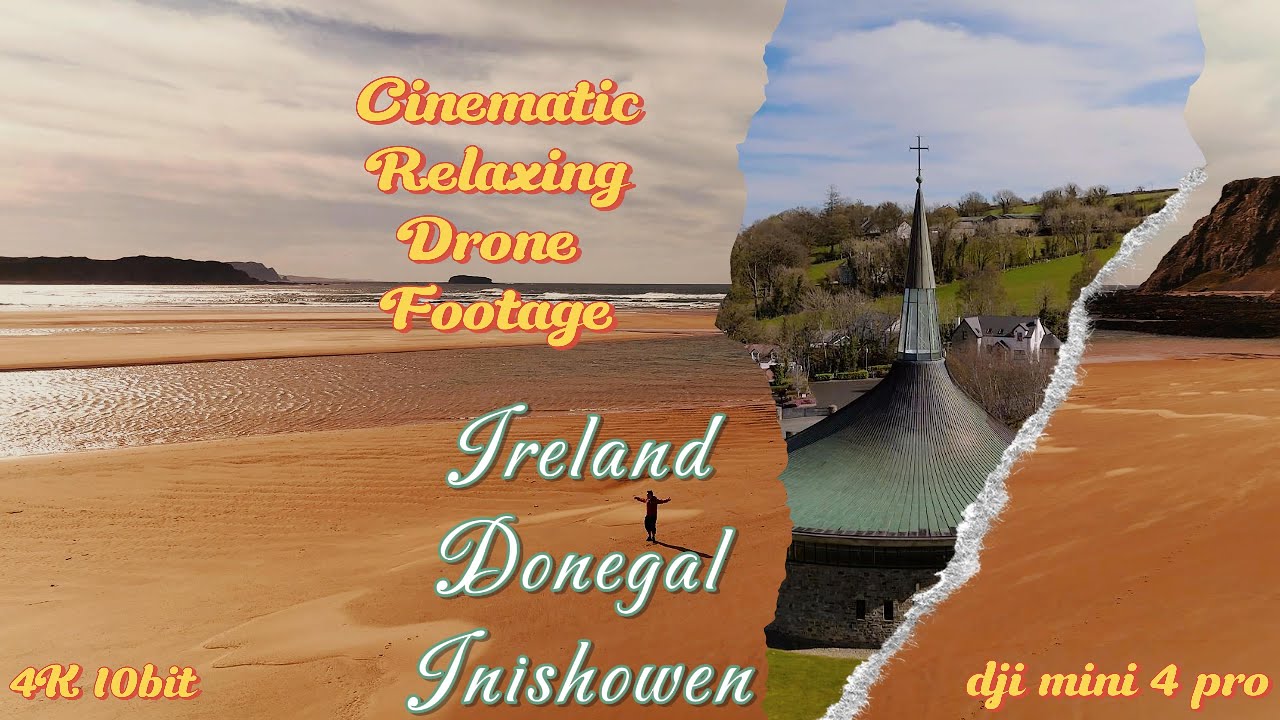 Cinematic Relaxing Ireland - Dji mini 4 pro 4K 10 bit