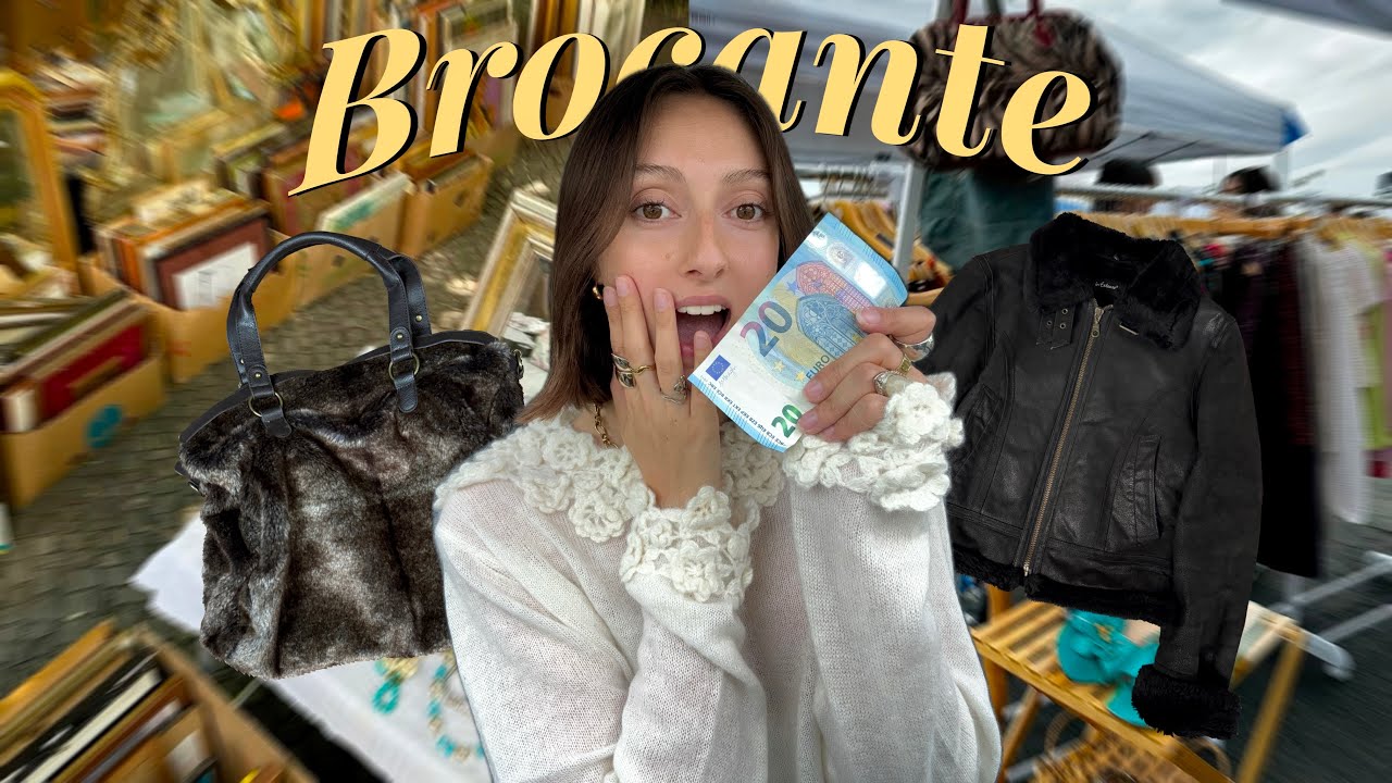 20€ en brocante ça vaut quoi ? (VLOG & HAUL)