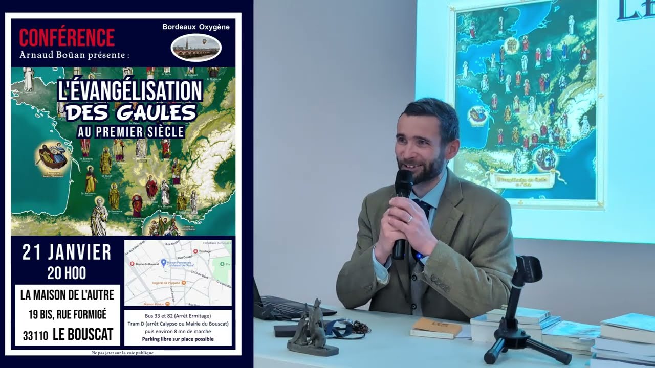 Conférence - L'évangélisation de Bordeaux