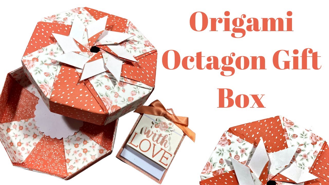 Origami Papercraft | Octagon Gift Box