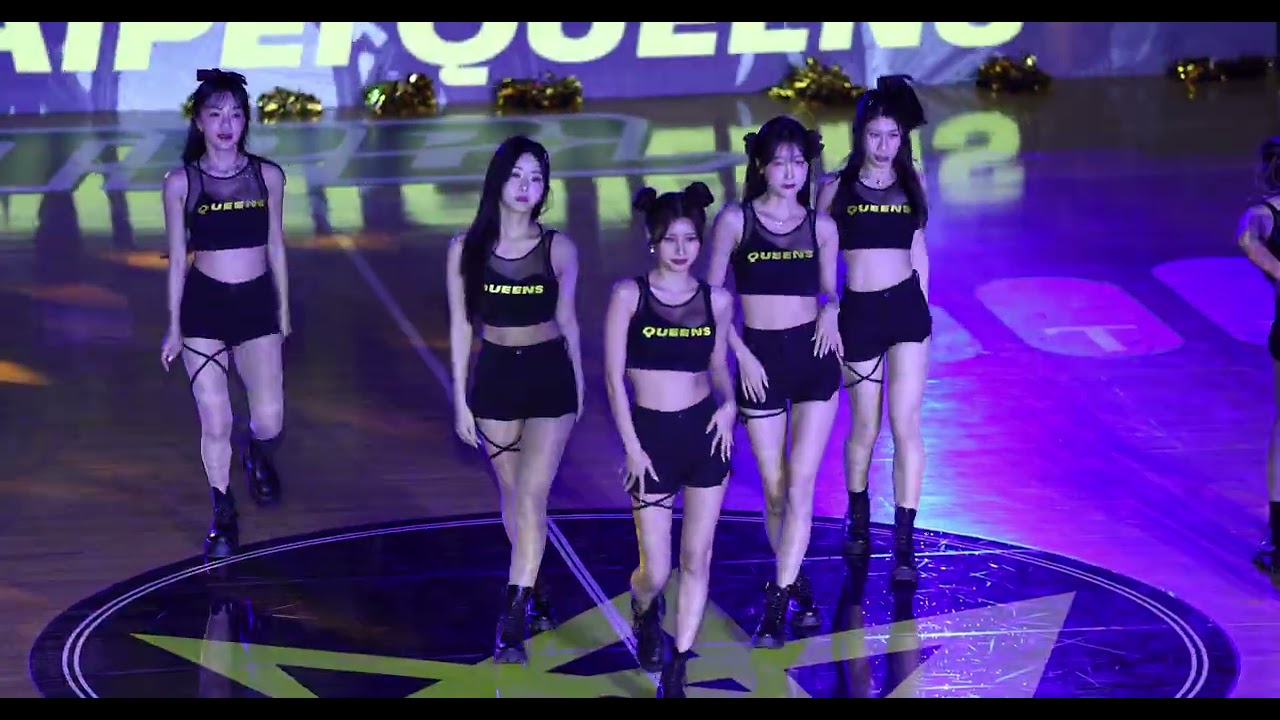 全恩菲 李貞潤 金泰琳NewTaipeiQueens 開場表演  #新北國王  2026/2/15 