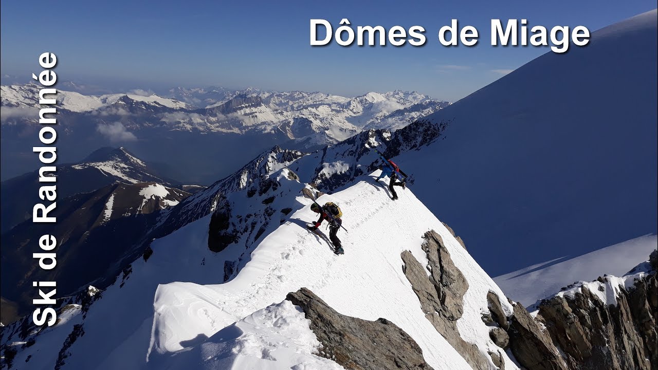 Ski de rando : Dômes de Miage 3673 m