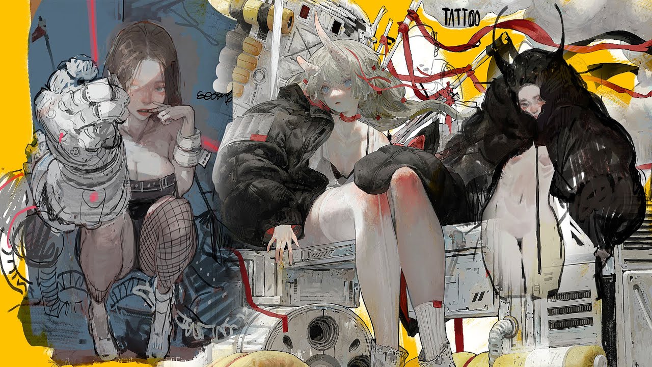 Chaotic But Creative Painting Style 【석구팔 SEOK98 / @98_seok】Art Review