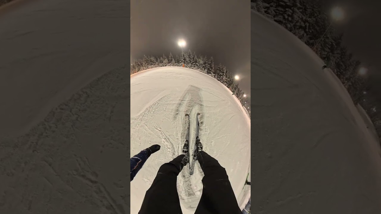 Czarna Góra Resort, Poland. Insta360 X5 Night