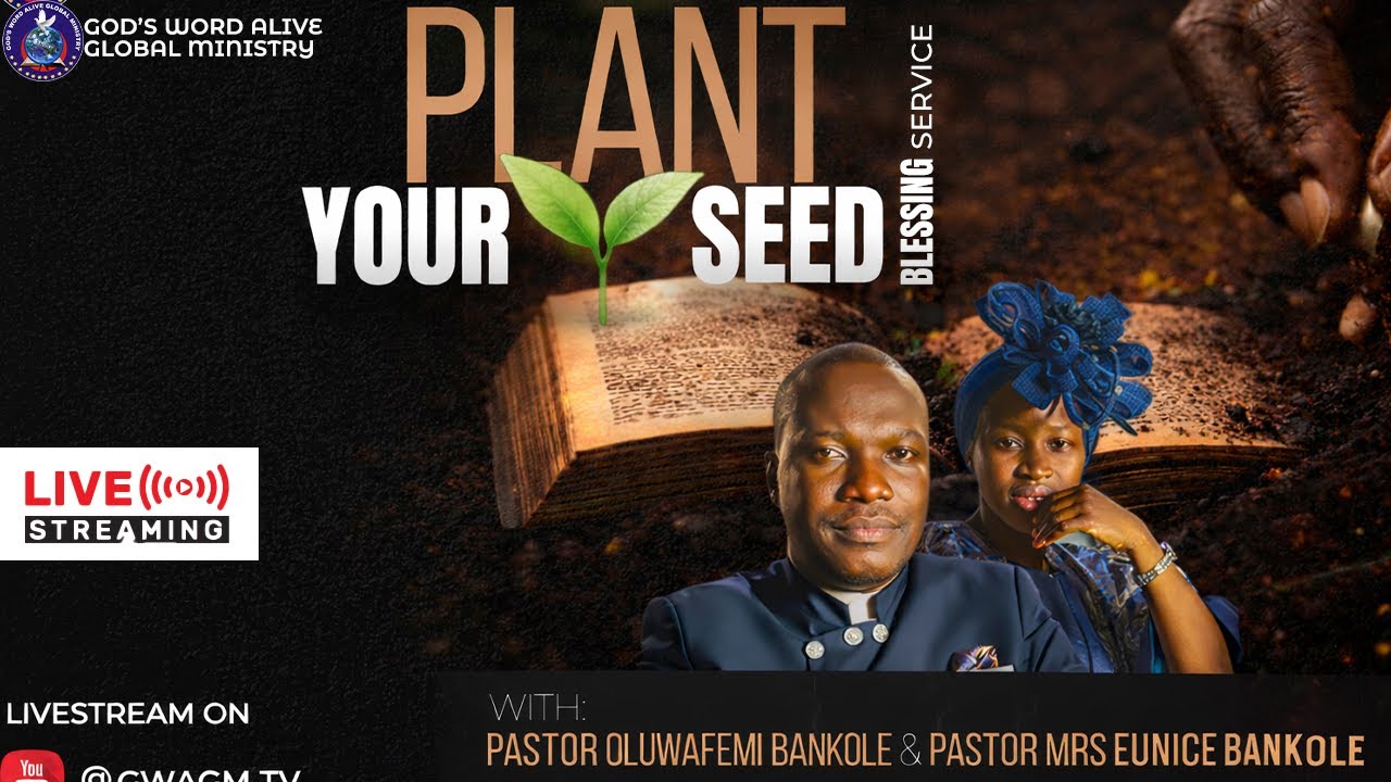 🌱 Plant Your Seed | Blessing Service with Pastor Oluwafemi Bankole (Service Replay)