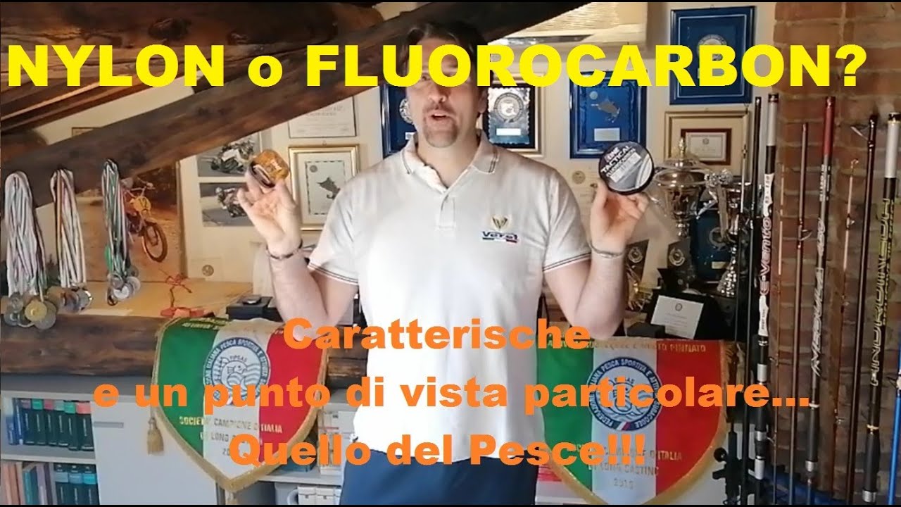 Filo da pesca Nylon o Fluorocarbon?...Punti di Vista... sopratutto quella del Ns Pesce!