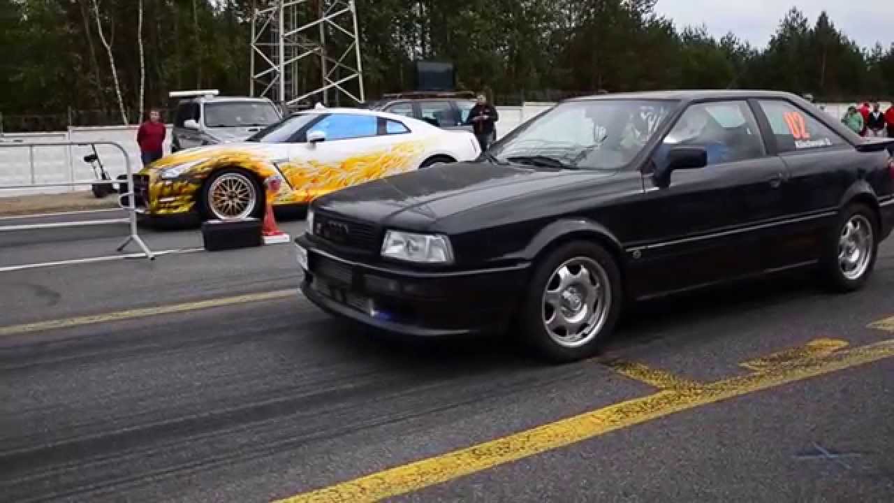 Audi S2 quattro vs Nissan GT-R (Lucifer)