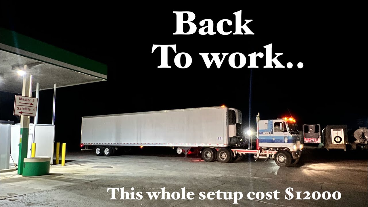 GMC ASTRO CABOVER GOES TO WORK.. IS THIS HOW WE SAVE THE TRUCKING INDUSTRY??