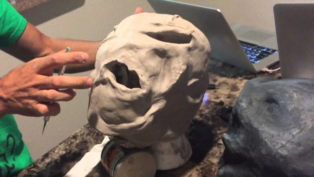 How to make a Special Effects Mask Using Paper Mache