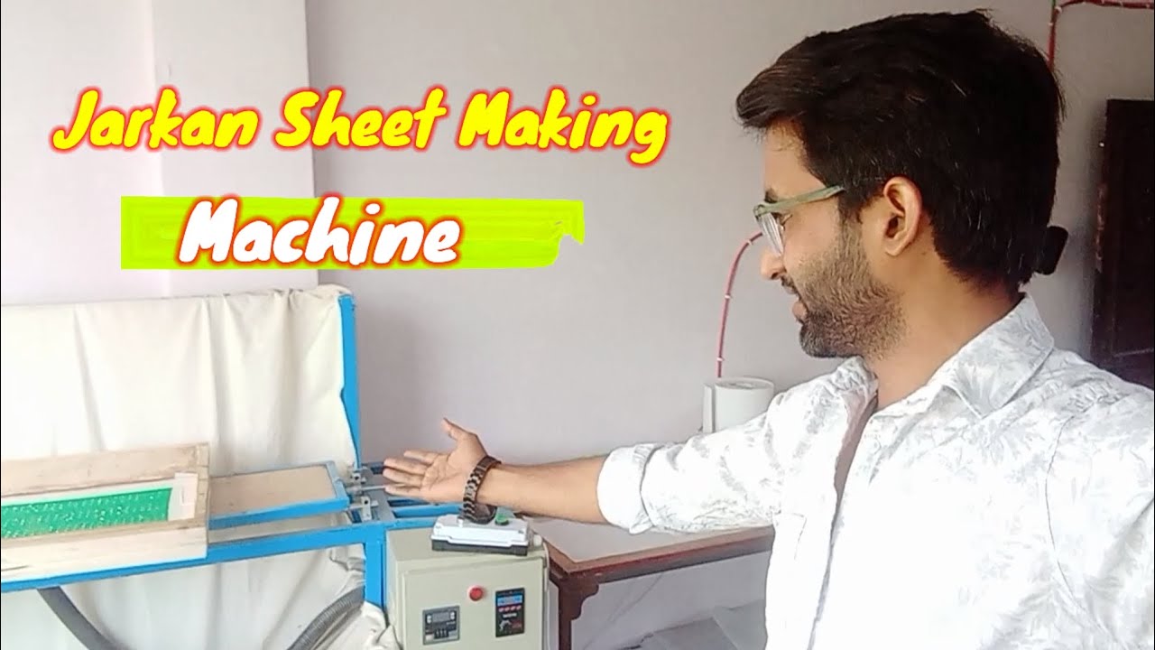 Rhinestone Brushing Machine | Jarkan Sheet Making Machine | Deepak Sharma