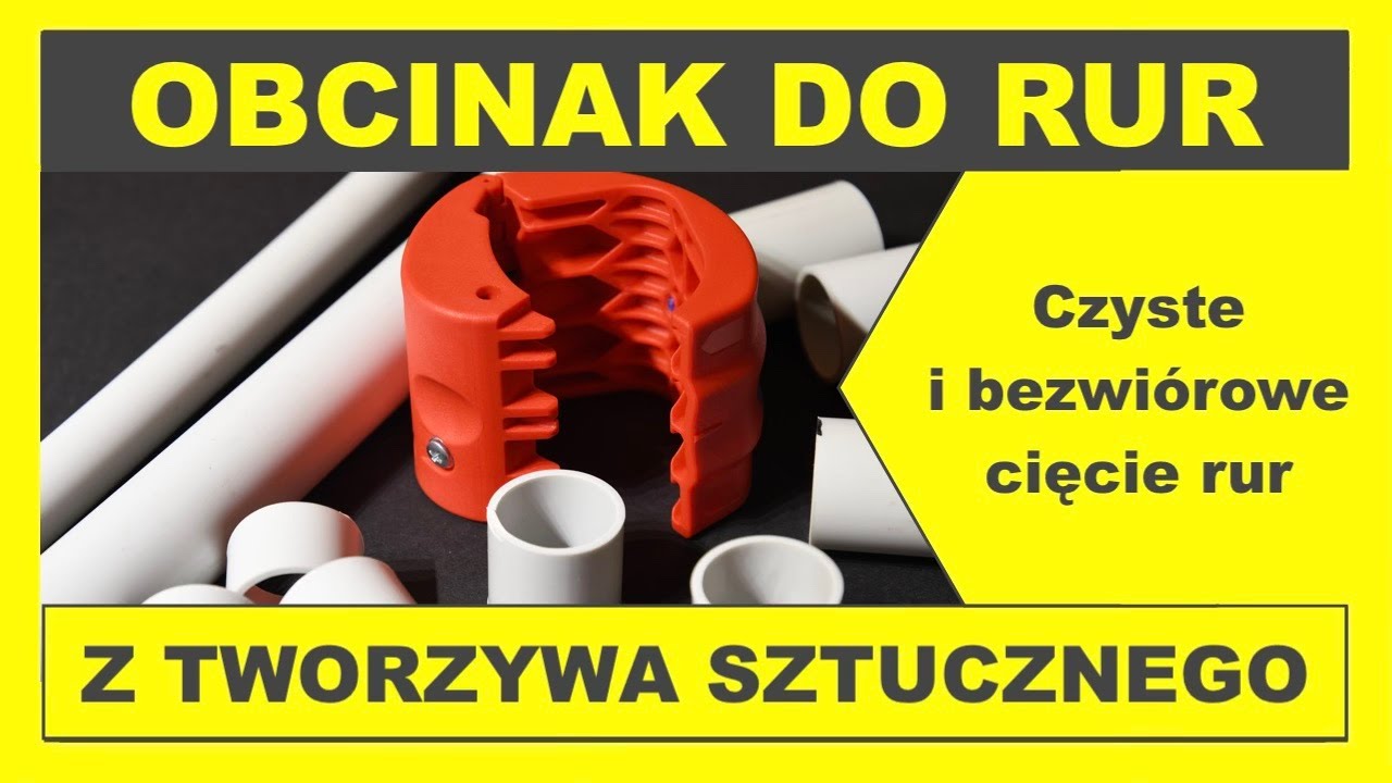 📌 Obcinak do rur z tworzywa sztucznego i tulejek uszczelniających Knipex Bix 90 22 10 BK