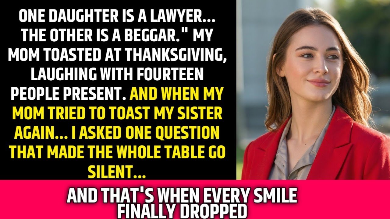 My Mom Announced, ‘I Have Two Daughters — A Famous Lawyer, A Beggar,’ at Our Thanksgiving Dinner