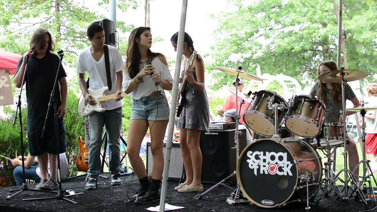 School of Rock - Fairfield House Band - Fire at Westport Blues & BBQ Festival 2013