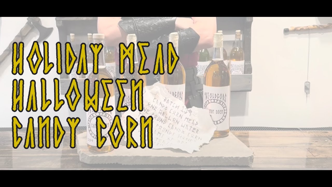 Holiday Mead Halloween Candy Corn