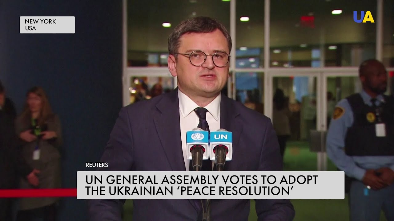 Top diplomats of the US, European Union, and Ukraine call to vote for the Peace Resolution in the UN