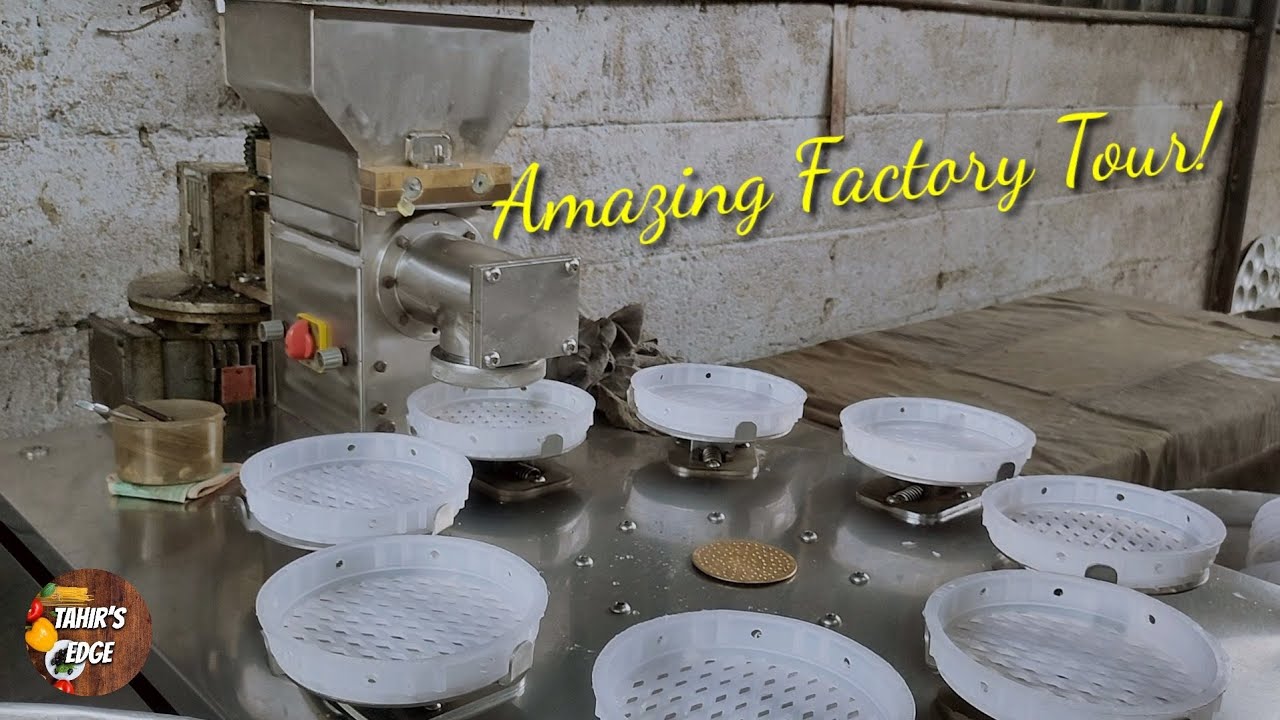 Interesting Idiyappam Factory Tour, How they make Idiyappam in large quantity 🤔