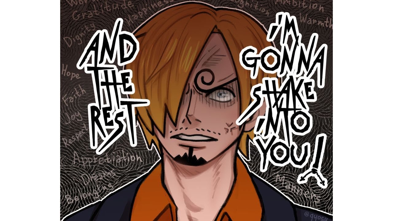 Sanji | One piece comic dub | Artist: qyosu