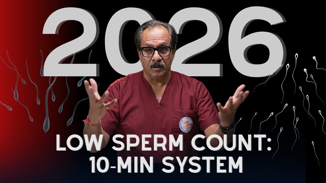 How to Have a Baby in 2026 with Low Sperm Count|DR.SUNIL JINDAL