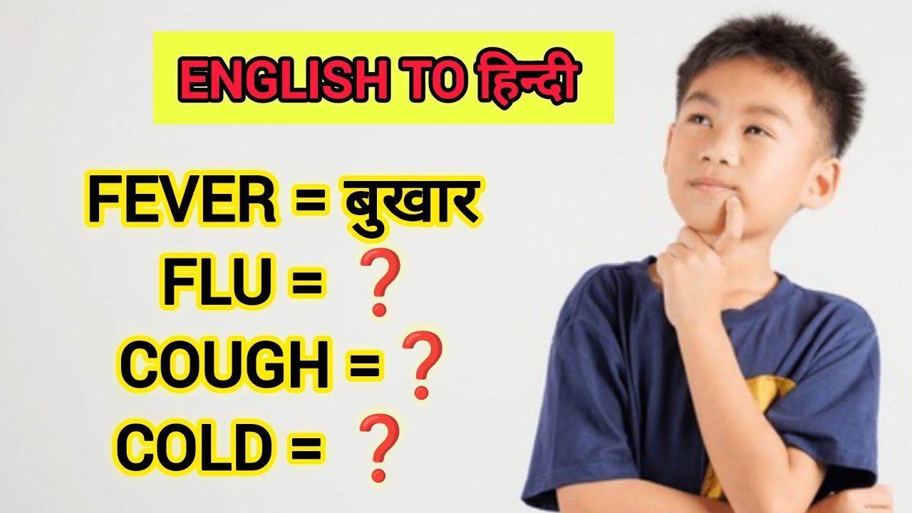 🤧Common Health Issues Vocabulary |Fever, Flu, Aches &Pains 