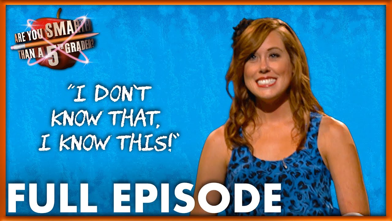 Will She Make It To $40,000 Bonus Q? | Are You Smarter Than A 5th Grader? | Full Episode | S06E39