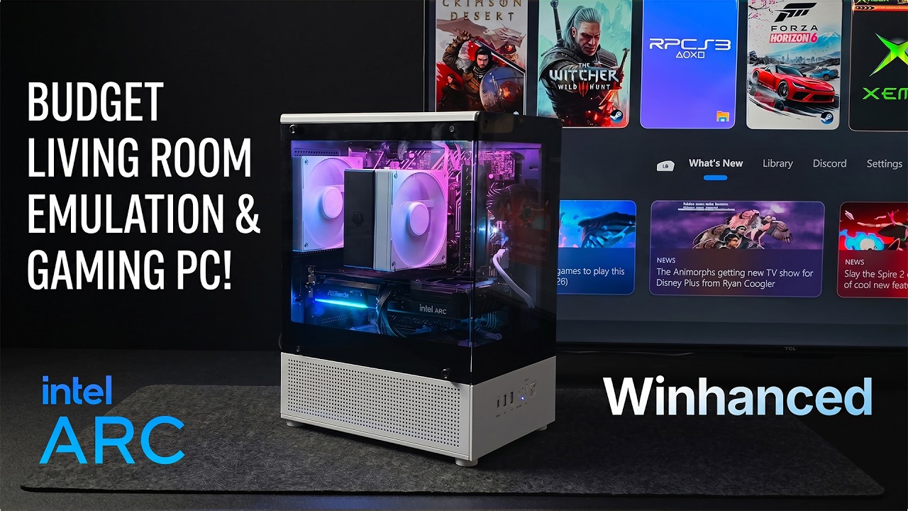 Вы можете собрать недорогой игровой PC для гостиной с поддержкой эмуляции прямо сейчас!