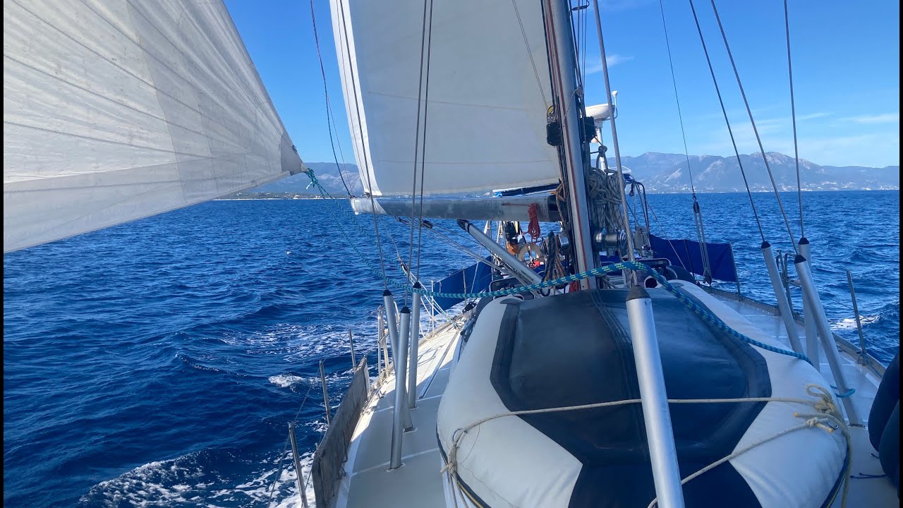 2022 autumn Sarita sailing in Ionian Sea