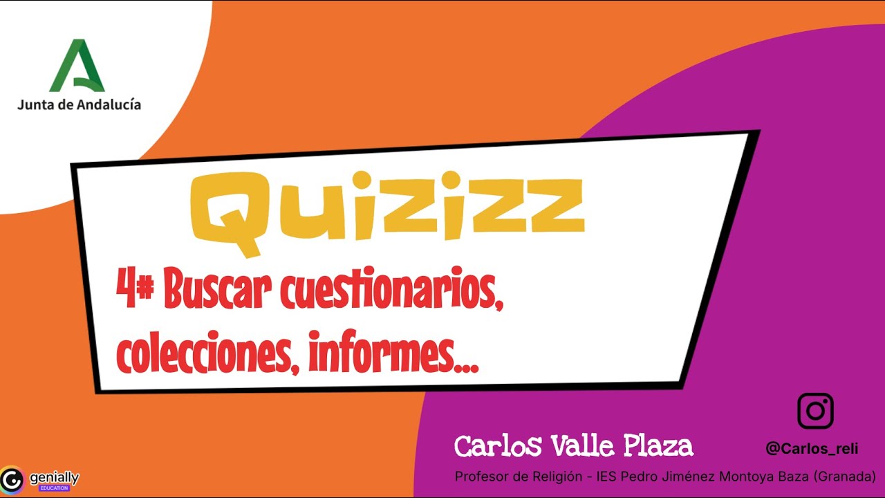 4# Quizizz - Busca cuestionarios, informes, carpetas