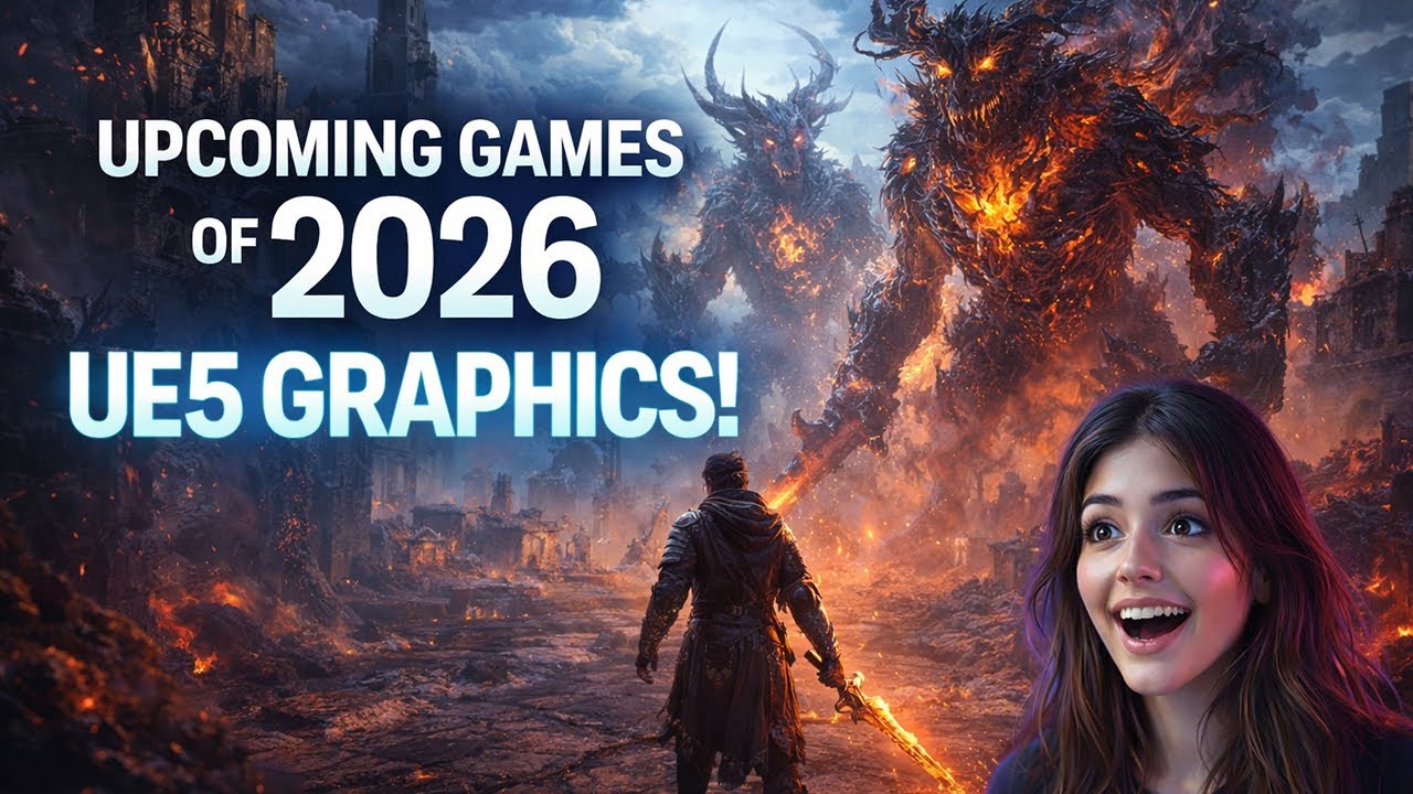 25 INSANE Unreal Engine 5 Games Coming in 2026 & 2027 Next Gen Graphics