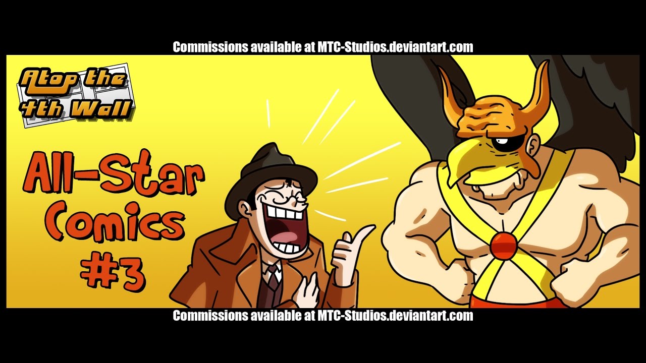 All-Star Comics #3 - Atop the Fourth Wall