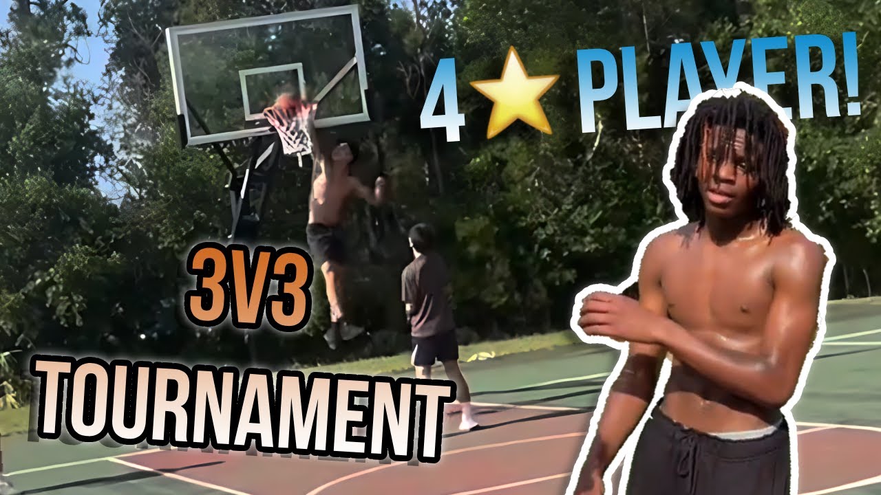 He Brought a 4-Star Player... Then THIS Happened 😱 (3V3 BASKETBALL TOURNAMENT PART 1)