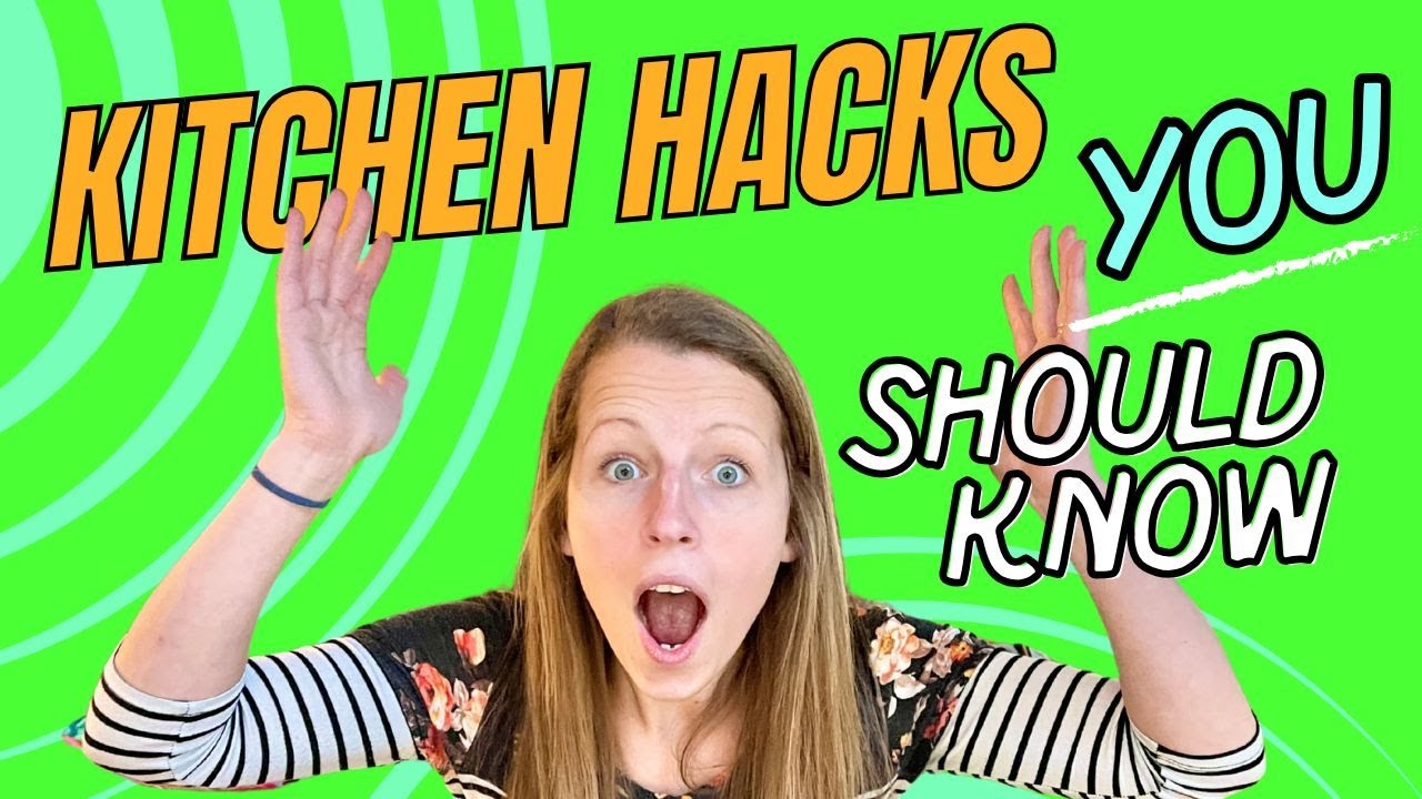 SIMPLE AND EASY KITCHEN TIPS | The kitchen hack you didn't know you needed!