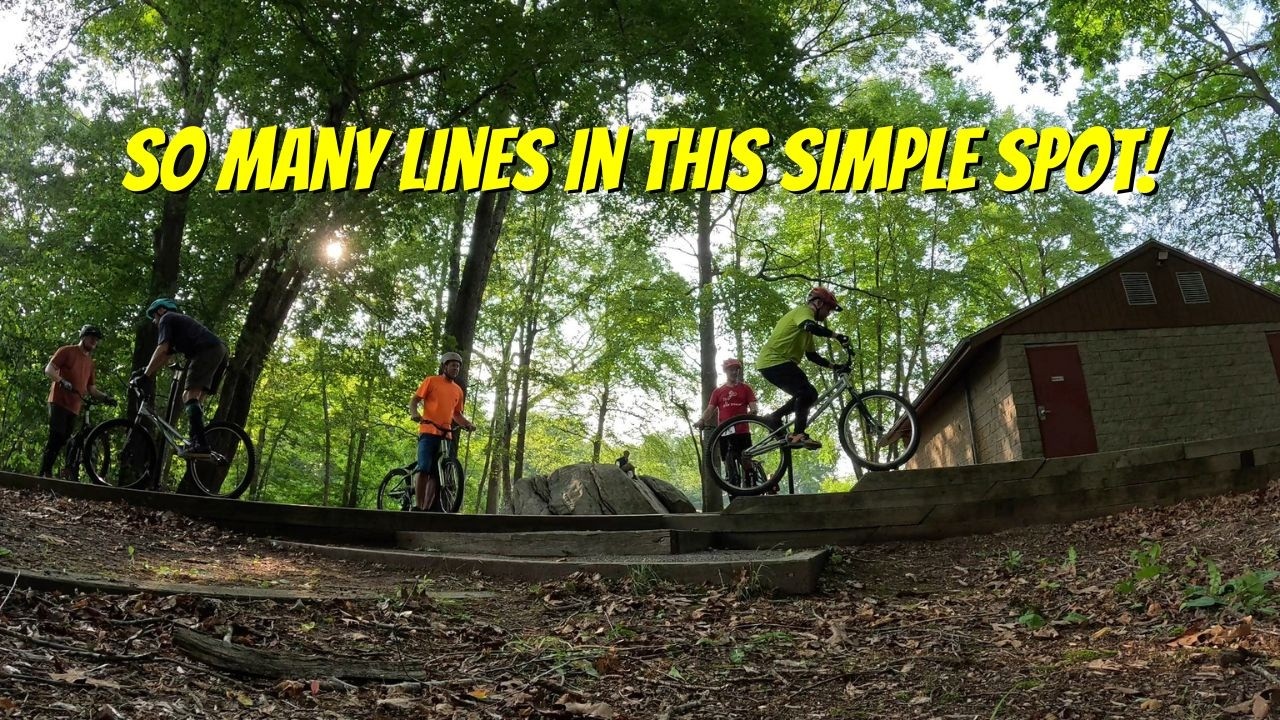 SCOTT DEFIED THE LAWS OF PHYSICS | Bike Trials Group Ride