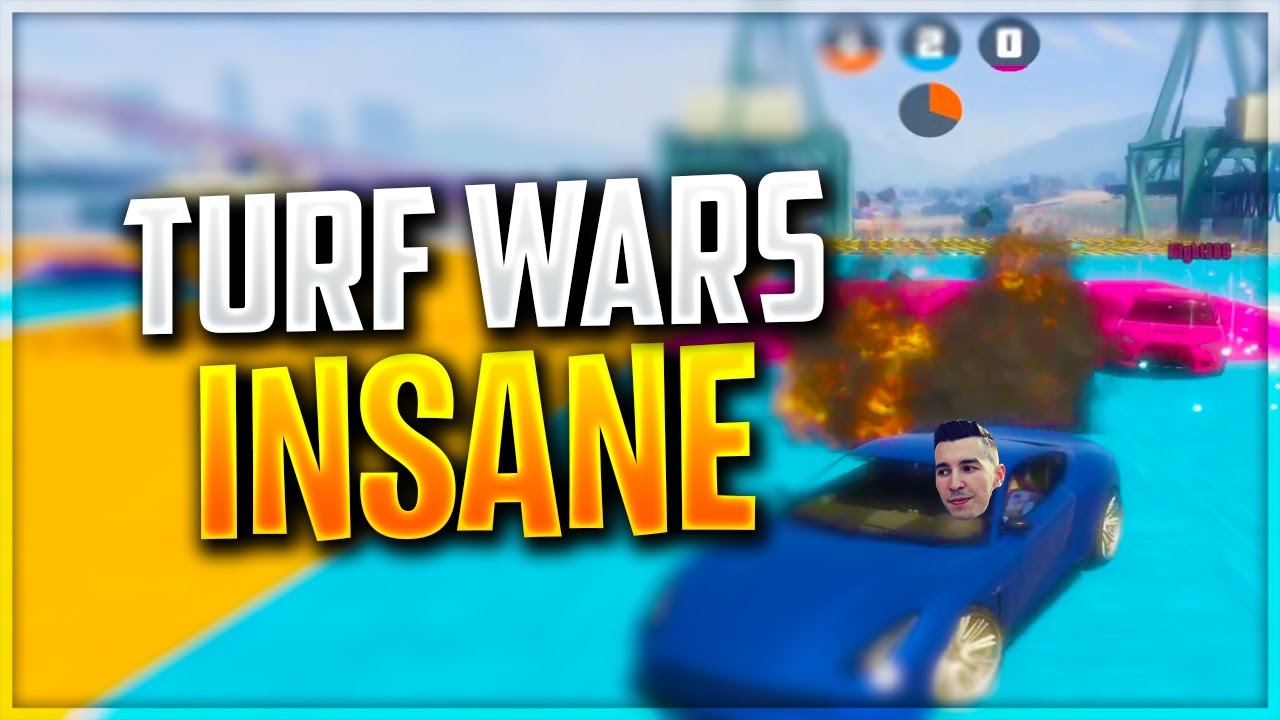 Turf Wars INSANE pe GTA5! Minigame NOU!