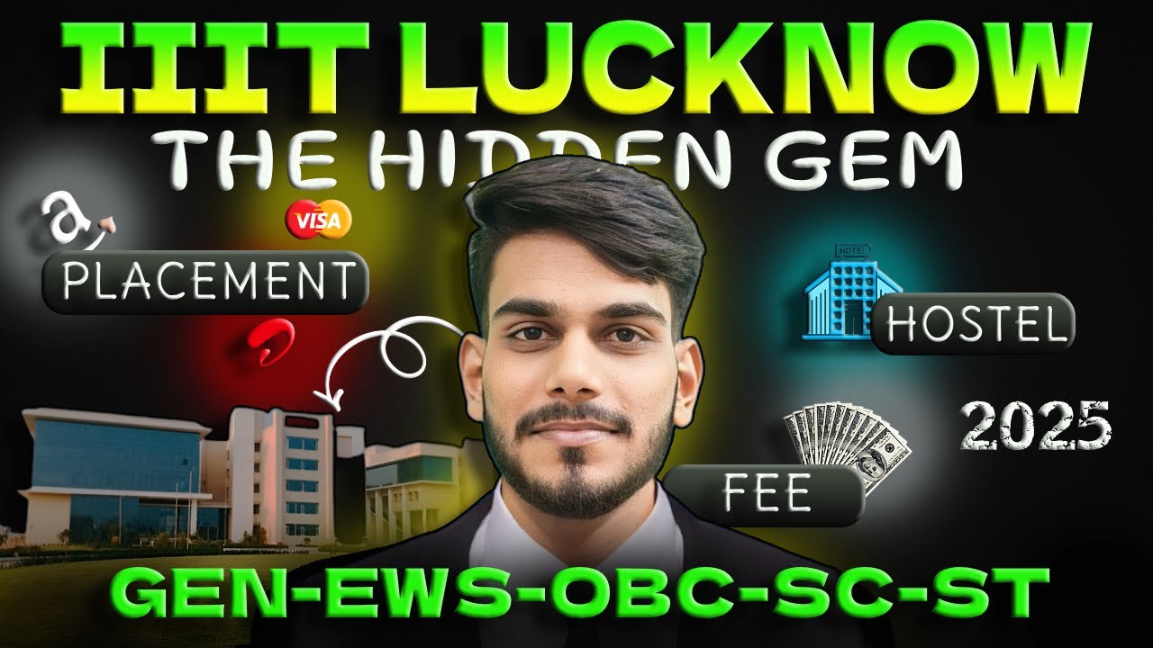 IIIT LUCKNOW Cutoff 2025 JEE MAINS | Category-wise & Branch-wise | College Review | #iiit #cutoff