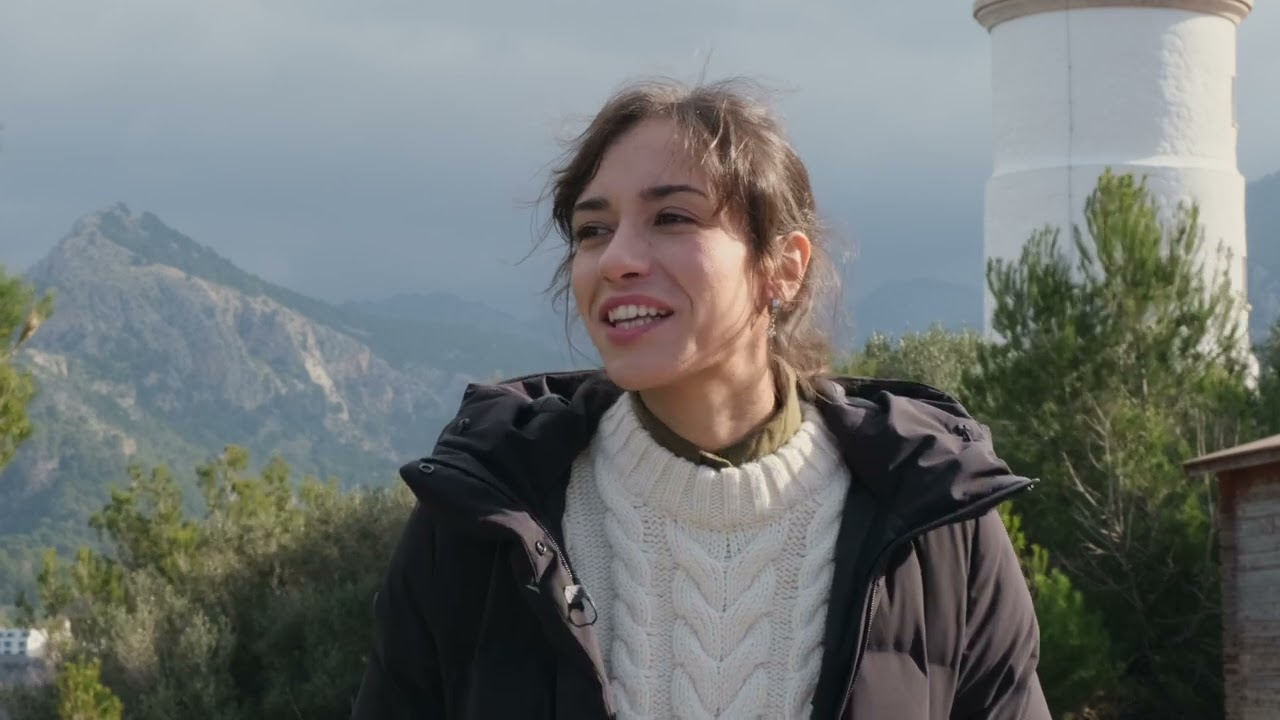 Tábata Cerezo. Entrevista en el rodaje de 