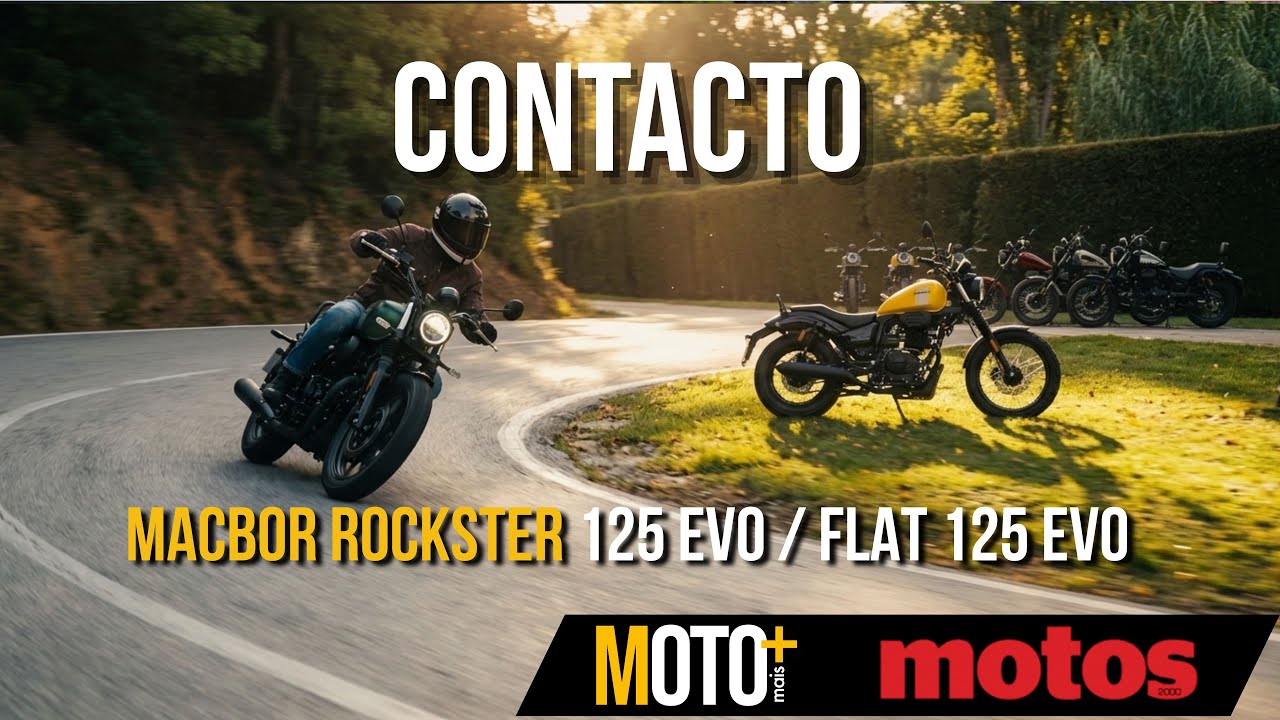MACBOR ROCKSTER 125 EVO / FLAT 125 EVO: Gera&ccedil;&atilde;o 3.0 | CONTACTO