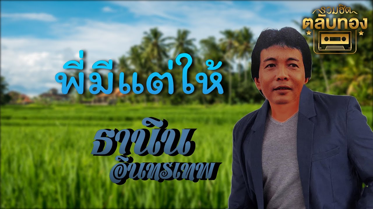 พี่มีแต่ให้ - ธานินทร์ อินทรเทพ [Official Audio] | รวมฮิตตลับทอง