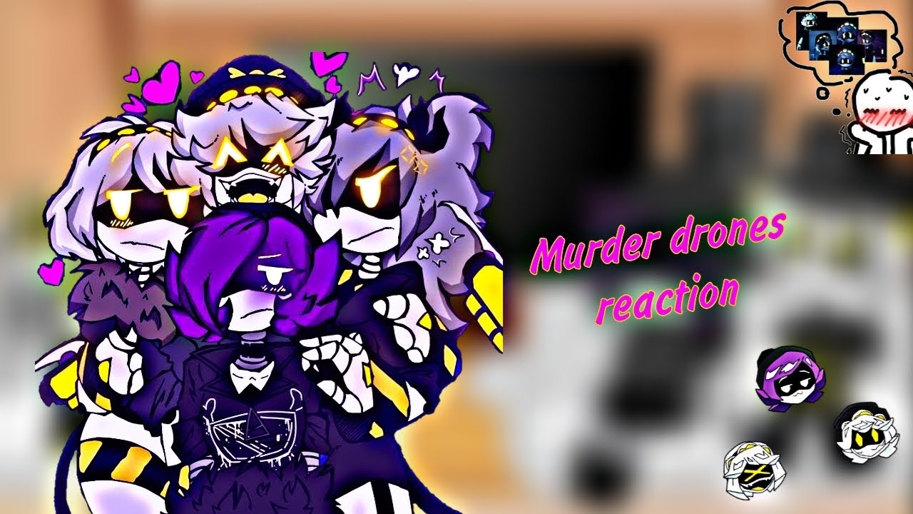 Murder Drones react to TikTok's| Part 1/2 | rus, eng.