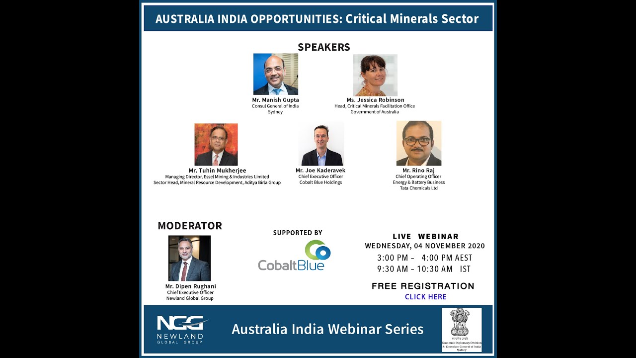 Australia India Opportunities: Critical Minerals Sector