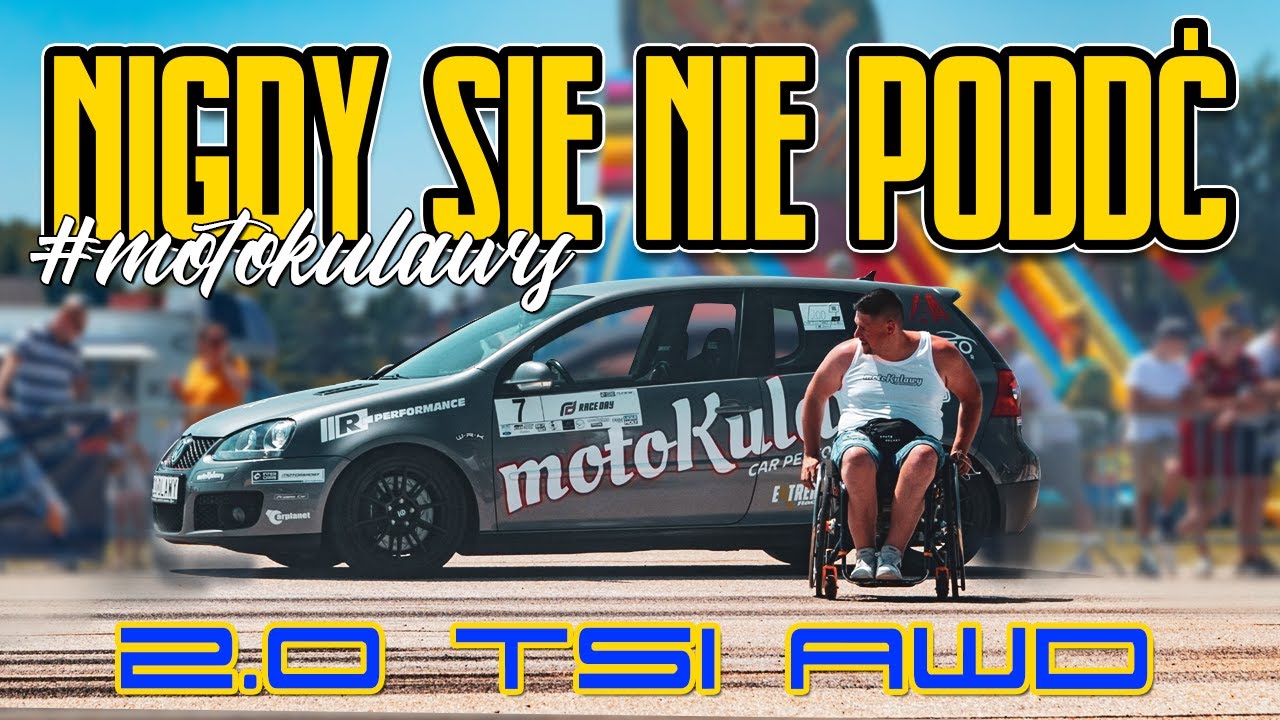 Golf 2.0 TSI AWD i przygoda Kamila ze ściganiem! 1/4 mili i Time Attack #MOTOKULAWY