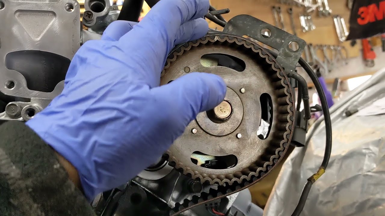 Mitsubishi Delica  v6  Timing belt install