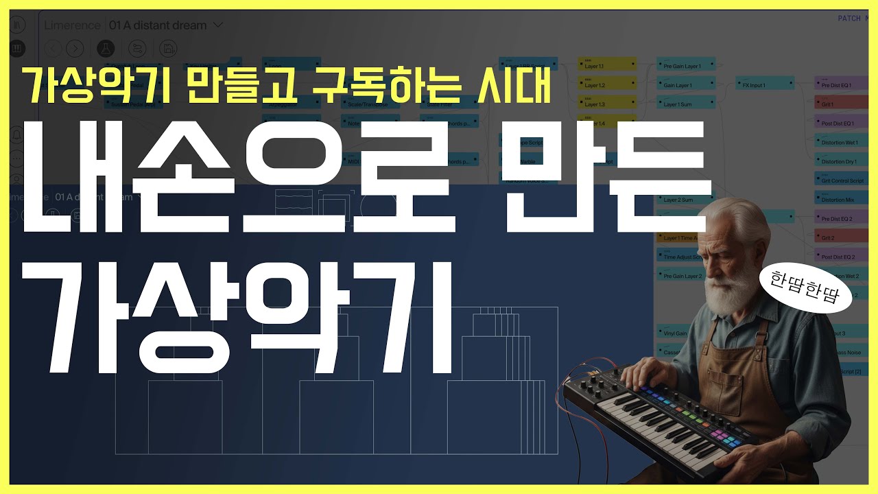 [무료] 내맘대로 가상악기를 만들 수 있다고? 'FFOSSO' 플러그인 리뷰