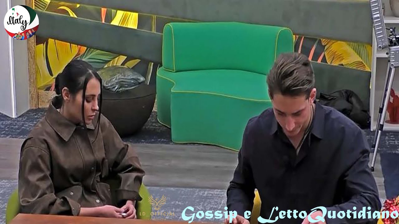 Grande Fratello Tommaso e Maria Vittoria in crisi dopo la clamorosa rivelazione di Alfonso