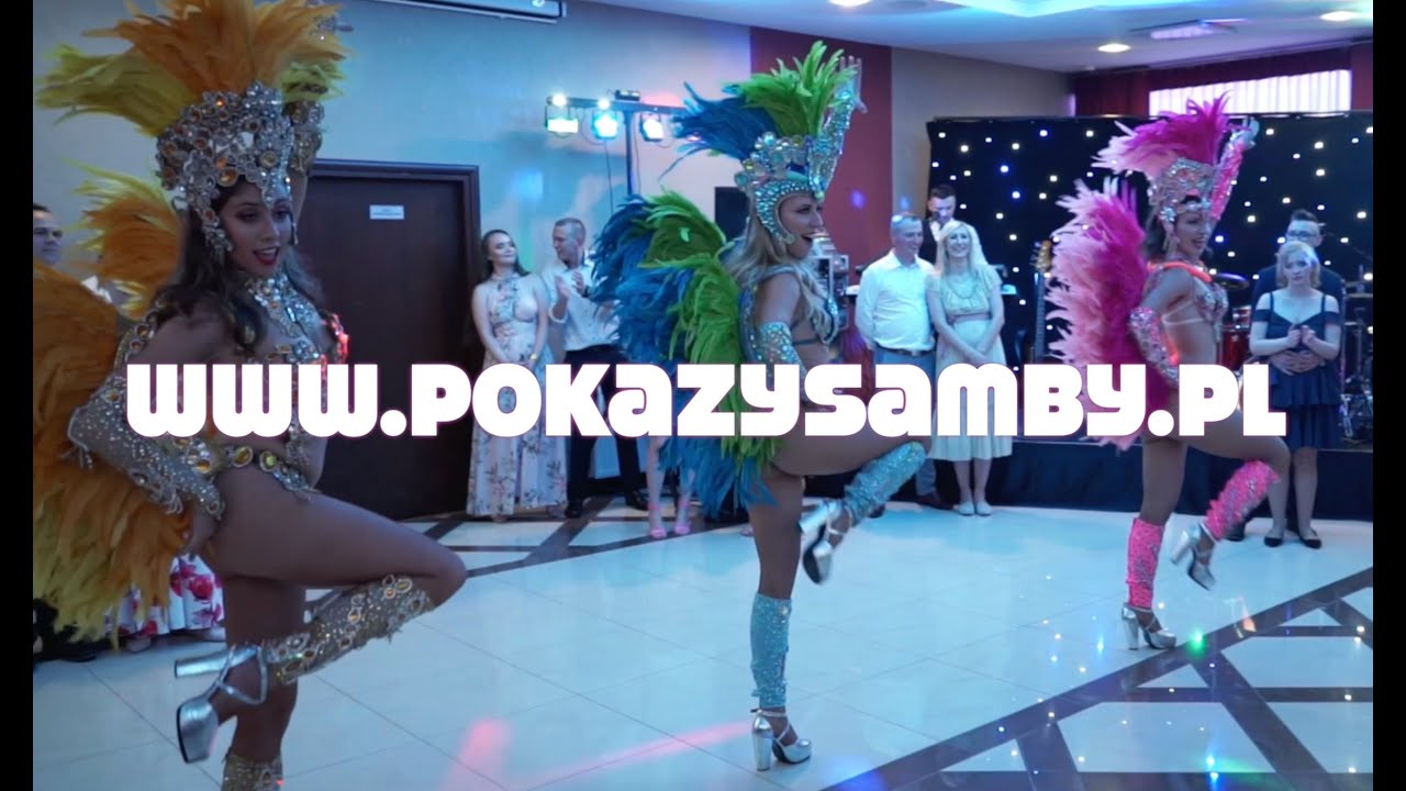 Pokaz samby 100% Samba Show na weselu