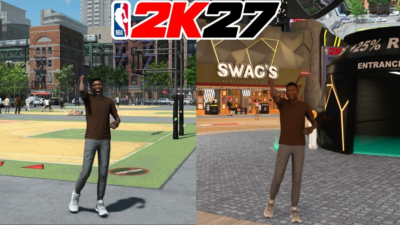 Я получил NBA 2K27 раньше всех! *Первый взгляд* на парк, награды, сезонный пропуск+ и город! Парк...