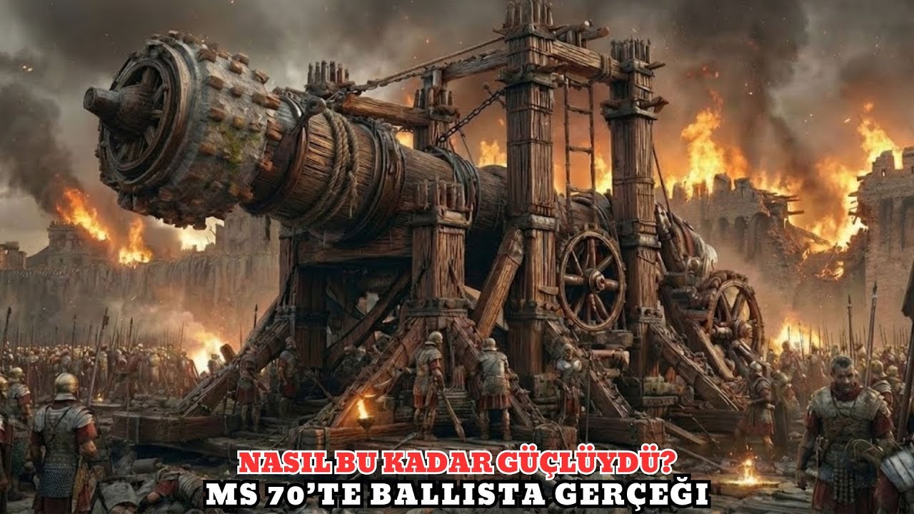 Roma’nın Ölüm Makinesi! | MS 70’te Kudüs’te BALLISTA Neler Yaptı?