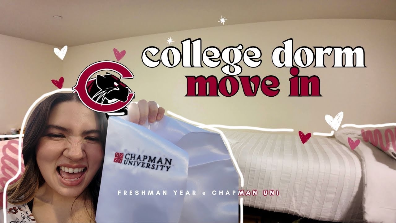 COLLEGE MOVE IN DAY *freshman year @ chapman university*